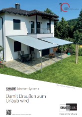 Broschüre für das Shade System