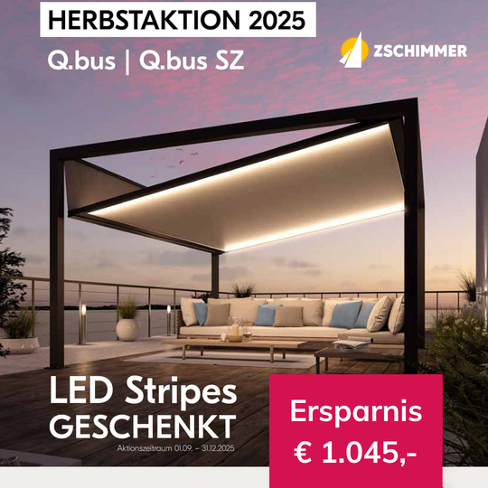 Herbstaktion - Sonnenschutz - Qbus - Leiner - 08102025