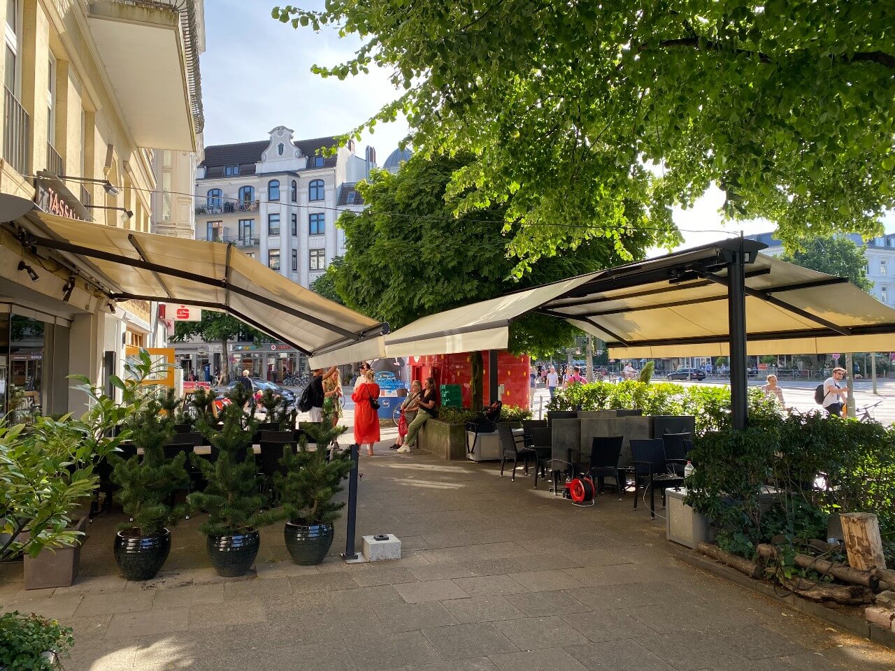 Gastro Sunrain Markisen - Restaurant Tassajara