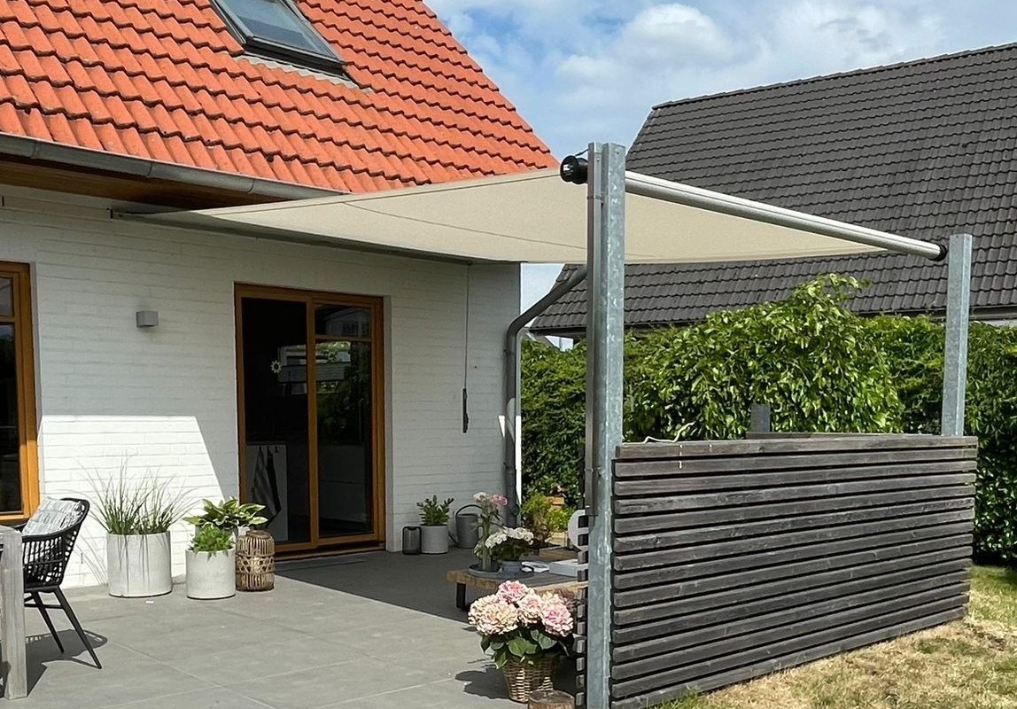 Shade Structure Sonnensegel von Shadesign bei Zschimmer