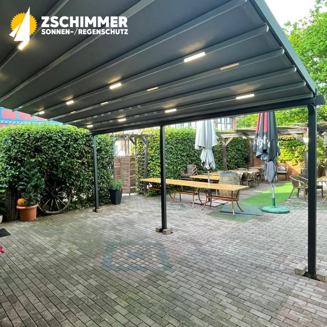 Pergola Silver Plus - Terrassenüberdachung für die Gastronomie