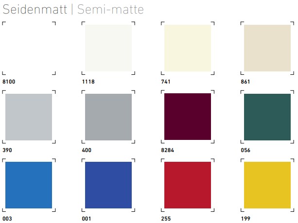 Precontraint 302 - Farbkarte Bahama Schirme 1von3