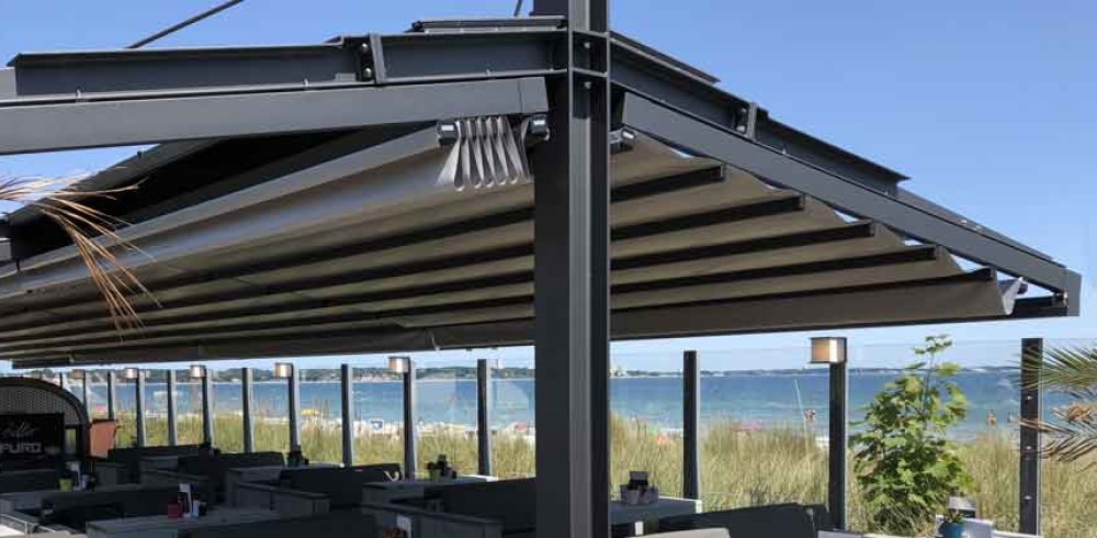 Zschimmer - Leiner - Pergola - Sunrain - S -Terrassendach - Bild 1