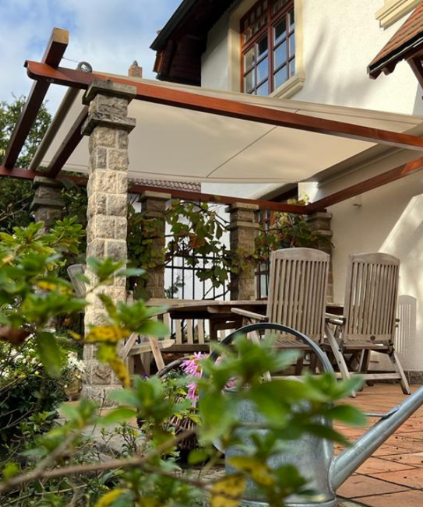 Sonnensegel in Hamburg - Stilvolle Terrasse