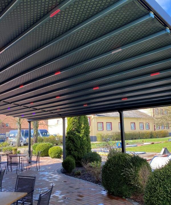 Palmiye Pergola Silver Plus