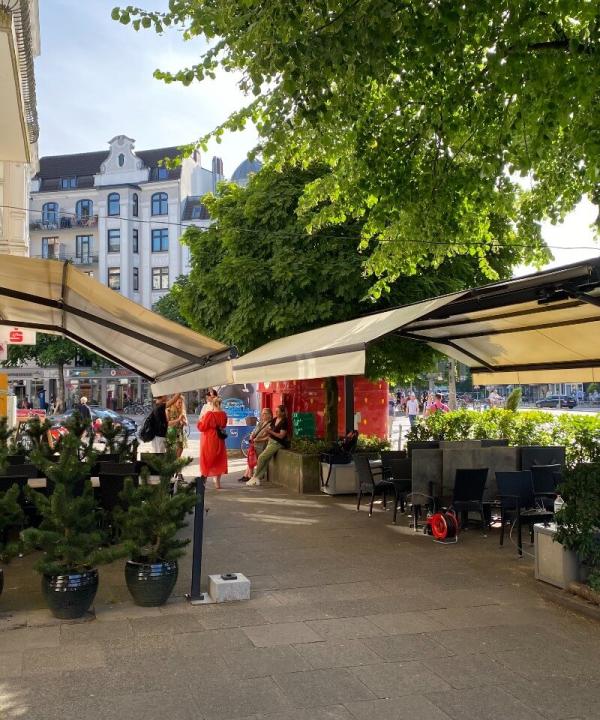 Gastro Sunrain Markisen - Restaurant Tassajara