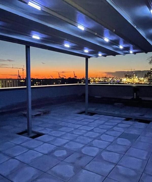 Pergola-Hafencity-Dach