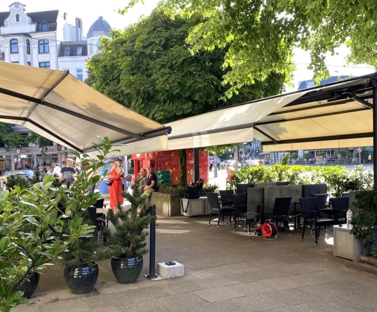 regenfeste gastro markise von zschimmer in hamburg eppendorf