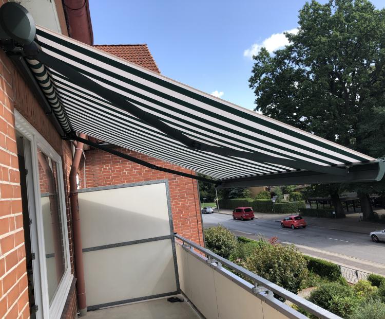 Stilvoller Sonnenschutz im Hamburg Farmsen - Kassettenmarkise