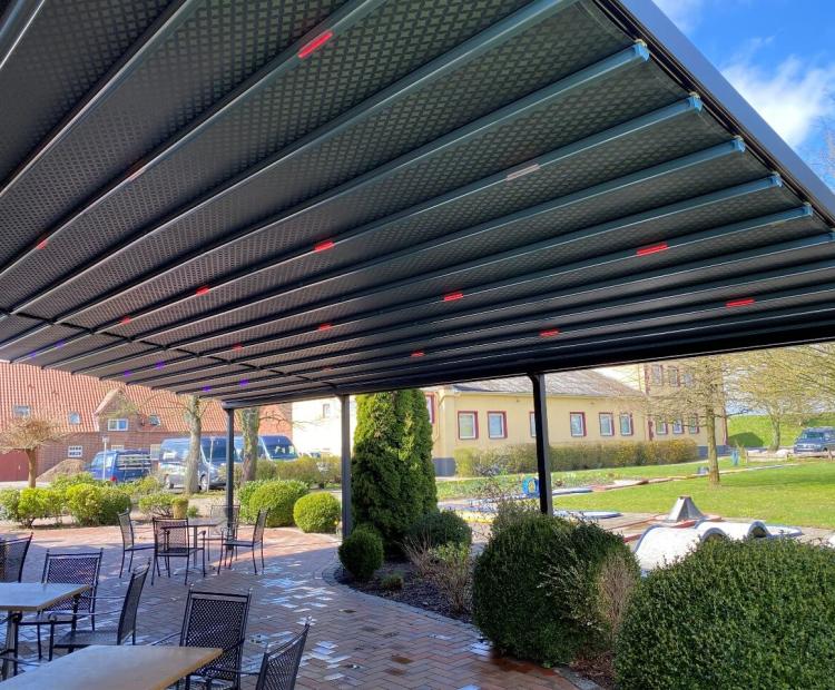 Palmiye Pergola Silver Plus