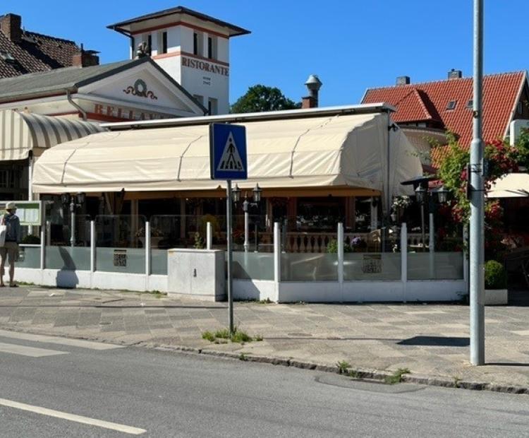 Gastronomie Korbmarkise - Bild1