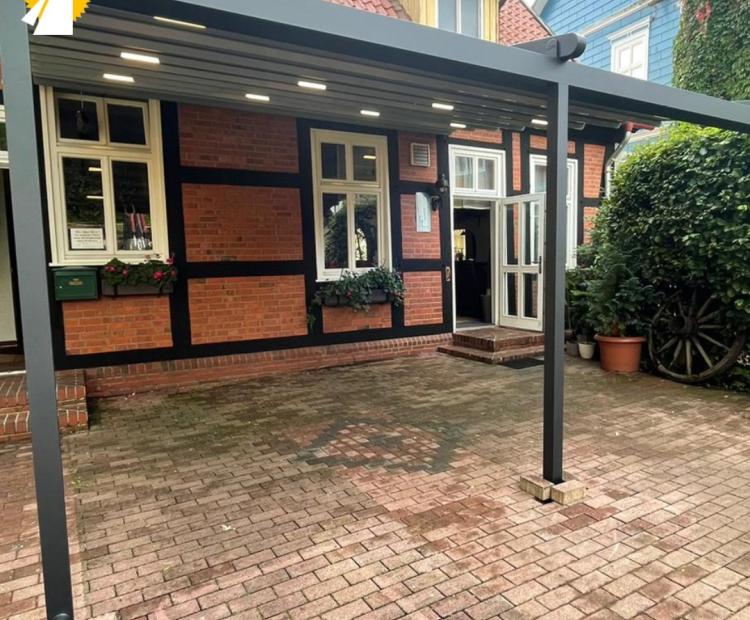 Pergola Silver Plus für die Gastronomie in Hamburg