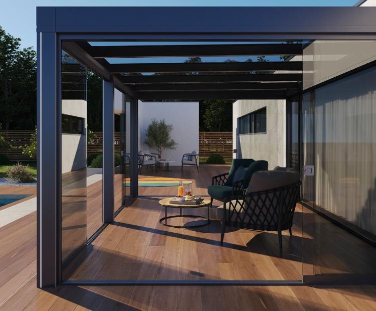 AREA Q Terrassendach NEU bei Zschimmer