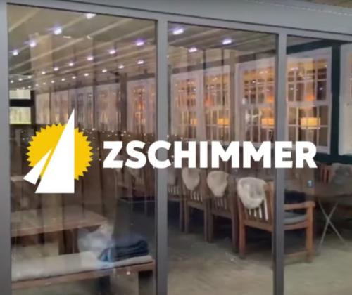 Gastronomie Projekt in Hamburg bestehend aus Pergola und Schirm