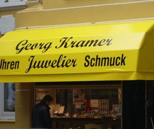 Korbmarkise-Neubespannung-Schmuckladen