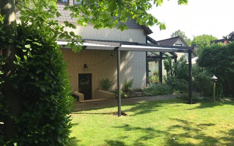 Zschimmer - Leiner - Pergola - Sunrain - L -Terrassendach - Bild 1
