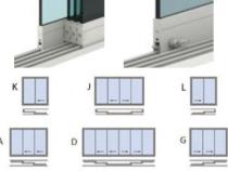 KE lineglas Option Schiebetüren