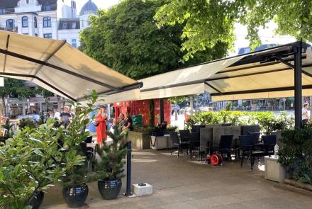 regenfeste gastro markise von zschimmer in hamburg eppendorf