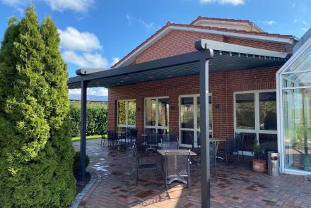 Palmiye Pergola Silver Hamburg