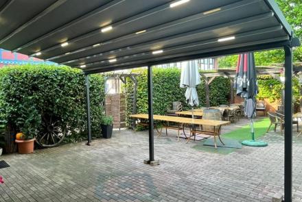 Pergola Silver Plus - Terrassenüberdachung für die Gastronomie