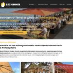 www.zschimmer-gastronomie.de - ein Screenshot vom Zschimmer Gastro-Fachportal