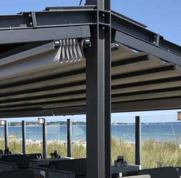 Zschimmer - Leiner - Pergola - Sunrain - S -Terrassendach - Bild 1