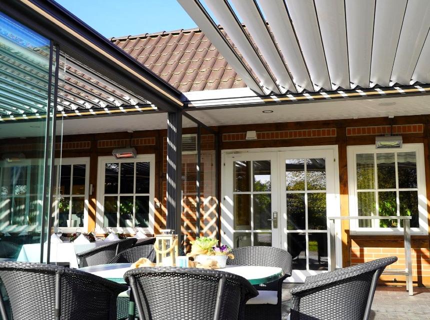 Ein Lamellendach Skyroof von Zschimmer