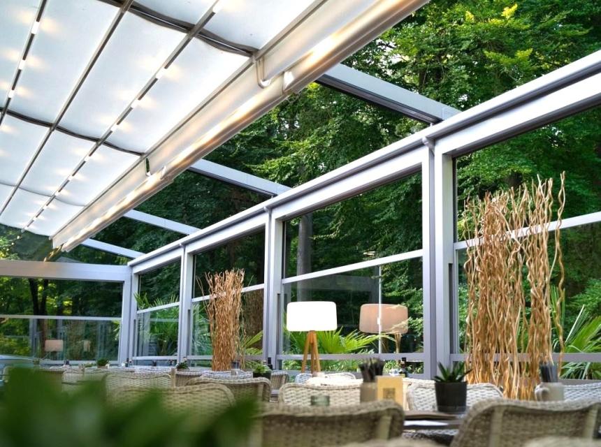 Gastronomie Pergola Silver von Zschimmer