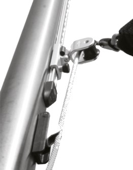 Höhenverstellung Gleitschiene